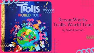 🎸 Kids Book Read Aloud 🎸 DreamWorks Trolls World Tour by David Lewman  READ ALONG VIDEO [upl. by Dorelle552]