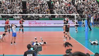 春高連覇amp2冠 駿台学園 が春の高校バレー2024で優勝した瞬間 男子バレーボール 春高バレー Japan volleyball [upl. by Rooney]