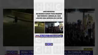 ¡Hechizadas Se desmayaron tras ingerir misterioso «brebaje» que les dio una señora en Copán [upl. by Jaddo546]