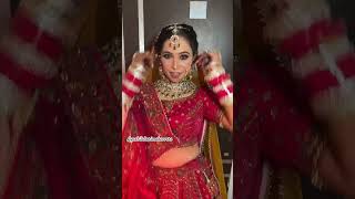 Bride dance video Bridal dance entry  Bride duppata draping new style weddingvideo bridedance [upl. by Anihpled]