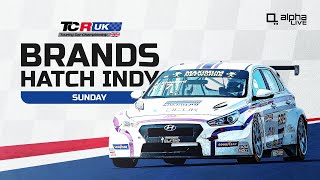 TCR UK RACE DAY LIVE  SUNDAY  BRANDS HATCH INDY FINAL [upl. by Burrill583]