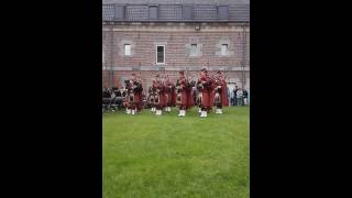 Scotland the Brave  Bagpipes quotHighland Castlequot [upl. by Schlessel]