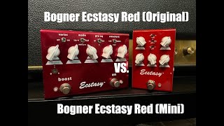 Bogner Ecstasy Red vs Bogner Ecstasy Red Mini [upl. by Au]