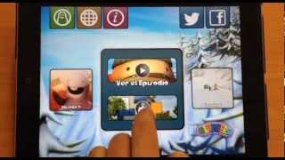 APP para niños de los Glumpers especial navidad Videos divertidos y minijuegos [upl. by Lrac]