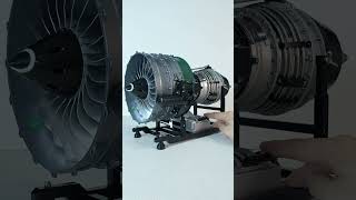 Turbofan Engine Model Kit Assembly 110 Electric Aircraft Engine [upl. by Llednor692]