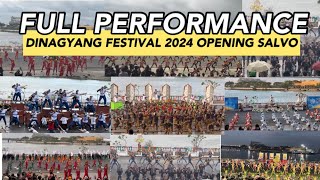 FULL PERFORMANCE OPENING SALVO ILOILO DINAGYANG FESTIVAL 2024 dinagyang2024 [upl. by Eanad]