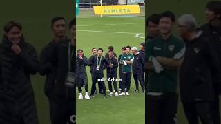 TIMBOI KETEMU PRATAMA ARHAN DI TOKYO VERDY AJINOMOTO STADIUM 😱 [upl. by Lytsyrk]