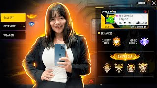 Ajjubhai Face Reveal Reaction amp Free Fire LIVE Rank Push To GrandMaster 😍 Sooneeta is LIVE FF LIVE [upl. by Loss]