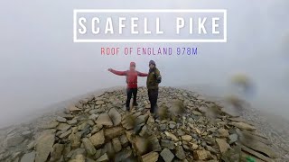 Climbing Scafell Pike Englands Highest Mountain Via Wasdale Head [upl. by Esertap]