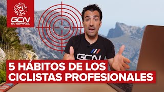 Mejorar el Rendimiento  5 Hábitos de los Ciclistas Profesionales [upl. by Alimac]