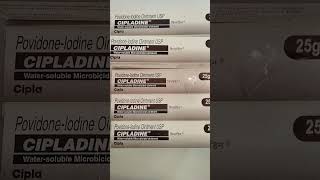 povidone iodine ointmentbetadinecipladine ointment benefits fayada [upl. by Asilej]