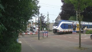 Spoorwegovergang Soestdijk  Dutch railroad crossing [upl. by Cavit]