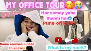 My Office Tour 🏢  Accenture Pune  A day in my life❤ [upl. by Anuahsed]