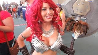 MORE Cosplay Girls of ComicCon 2016 [upl. by Rise397]