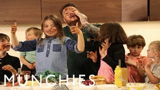 How To Make Grilled Cheese with Matty Matheson and Kids [upl. by Joslyn16]