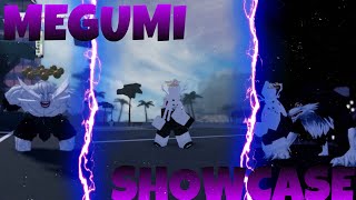 MEGUMI Showcase  How To Get  PROJECT BAKI 3 [upl. by Etnomed]