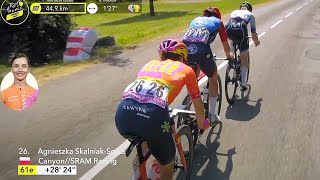 Strong Breakaway Tests the Peloton Once Again  Tour de France Femmes avec Zwift 2023 Stage 6 [upl. by Notlrac]