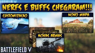 ATUALIZAÇÃO DE DEZEMBRO DO BATTLEFIELD V O QUE MUDOU NERFS E BUFFS [upl. by Witherspoon211]