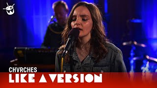 CHVRCHES cover Kendrick Lamar LOVE for Like A Version [upl. by Kapeed]