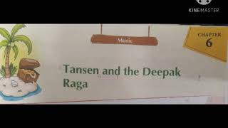 Tansen and the Deepak Raga class 6 lesson 6 from ENGLISH TREASURE [upl. by Assennav]