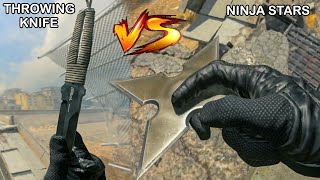 Throwing Knife vs Ninja Stars in Modern Warfare 3 Which is Better [upl. by Apul]