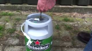 How to open Heineken Keg [upl. by Ysnat505]