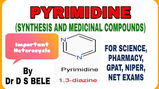 PYRIMIDINE SYNTHESIS AND MEDICINAL COMPOUNDS [upl. by Naie]