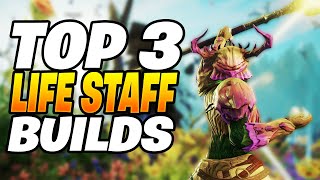 Top 3 NEW LIFE STAFF Builds In 2024  New World Life Staff Build 2024 [upl. by Wons48]