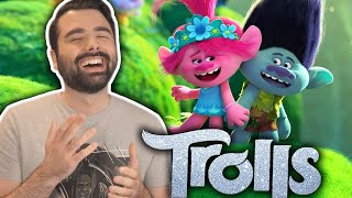 TROLLS IS GREAT Trolls Movie Reaction First Time Watching CANT STOP THE FEELING [upl. by Gloriana683]