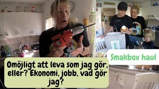 Lagar  fixar  organisera  vloggar  smakbox haul [upl. by Lleoj]