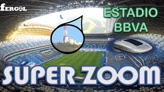 Experimento SUPER ZOOM al Cerro de la Silla desde el Nuevo Estadio de los Rayados del Monterrey [upl. by Chryste]