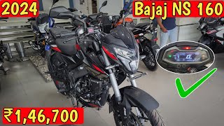 2024 Bajaj Pulsar NS 160  bajaj pulsar ns 160 new model 2024  Review  Mileage [upl. by Kos792]