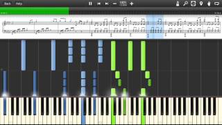 APOCALYPSIS NOCTIS  Final Fantasy XV Piano Collection  Synthesia Sheet Music [upl. by Aerol]