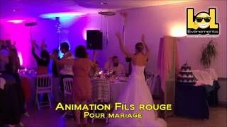 Animation chorégraphie fil rouge pour mariage [upl. by Florie189]