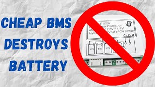 Testing cheap 12V LiFePo4 BMS Be aware [upl. by Barbee350]