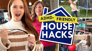 ADHD House Hacks That Are Executive Function Friendly feat Caroline Maguires home [upl. by Naginnarb]