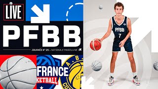 LIVE Pôle France BasketBall Nationale Masculine 1 PFBB 🆚 Avenir BerckRang du Fliers [upl. by Hinkle126]