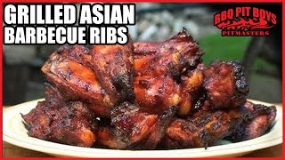 How to Grill Asian Style BBQ Ribs  Recipe [upl. by Lisette]