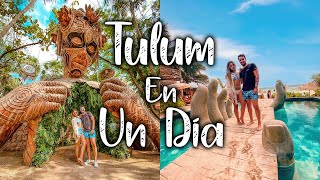 TULUM EN UN DÍA 2022 🌴 Como visitar TULUM en 1 día  Cenote Calavera Zona Hotelera Vagalume Tulum [upl. by Monica]