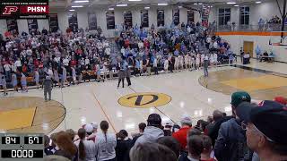 Platteville High School vs Wisconsin Dells High School Mens Varsity Basketball [upl. by Yesnel]