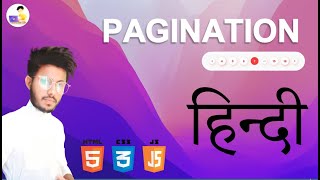 Pagination  HTML  CSS  JAVASCRIPT [upl. by Fifi]