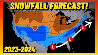 Winter 20232024 Snowfall Forecast  How an El Niño Influences Snowfall in Your Area [upl. by Rourke491]