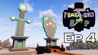 Starting the amphitheatre in multiplayer Minecraft  Fractured SMP Ep 4 [upl. by Orly]