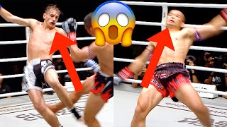 MUAY THAI MADNESS 😱 NongO vs Brice Deval Was EPIC [upl. by Cohe]