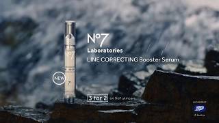 No7 Laboratories LINE CORRECTING Booster Serum Ad with Antonia Steyn [upl. by Assirem625]