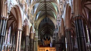 Lincoln Cathedral Choir  Lo He Comes With Clouds Descending [upl. by Dlared]