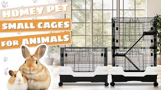 SingleLevel amp ThreeTier Pet Cage Showdown [upl. by Ennyleuqcaj]