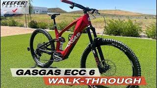 Gas Gas ECC 6 E Mountain Bike Walk Thru [upl. by Ilagam624]