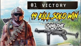 CoD BLACKOUT THE MP40 SHREDS MY HiGHEST KiLL GAME [upl. by Kally]