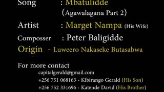 MBATURIDDE  Agawalagana Mu nkola Part 2  By Margret Nampa [upl. by Tome]